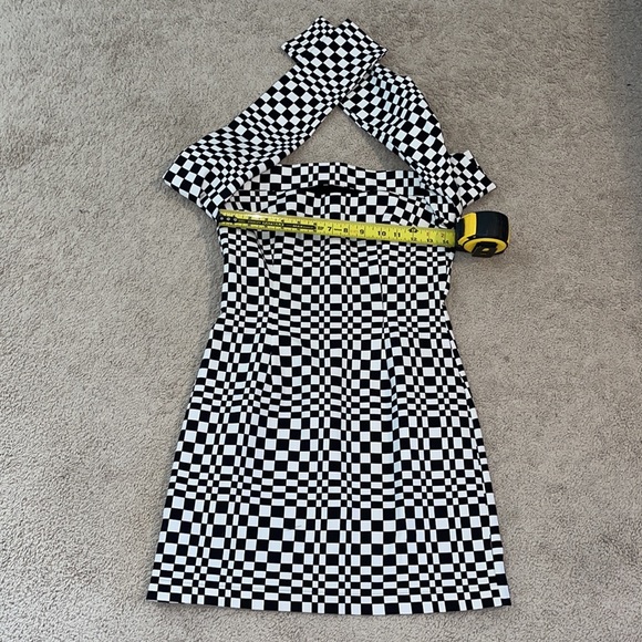 NEW!! Zara black and white plaid dress 👗 - Picture 9 of 13
